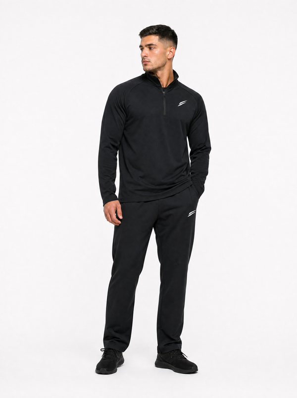 VANTIF Quarter-Zip — Negro